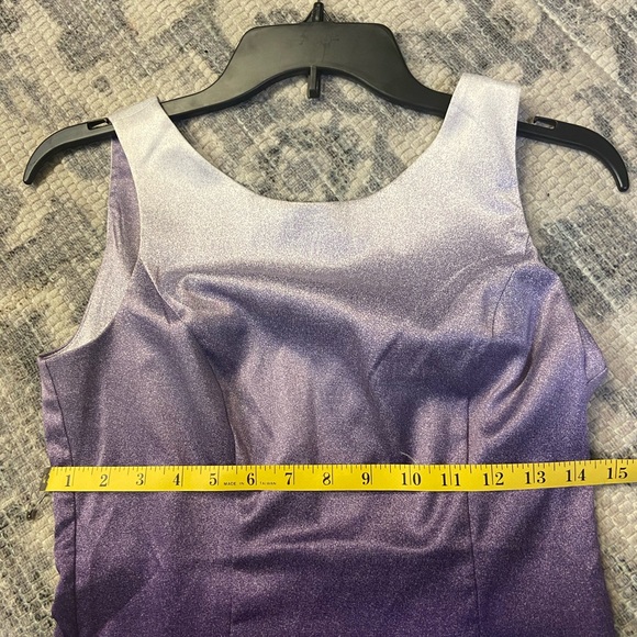 Venus- Ombré Purple Ombre dress size 4 - Picture 2 of 10
